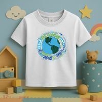 Earth Day Recycle Globe Toddler T-Shirt thumb 3