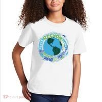 Earth Day Recycle Globe Kids T-Shirt thumb 2