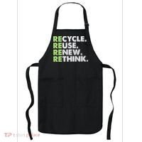 Earth Day Recycle Reuse Renew Rethink Apron thumb 0