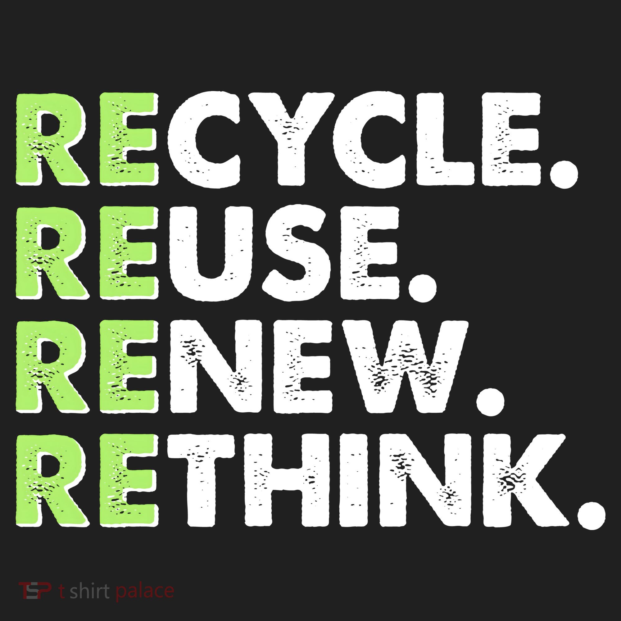 Earth Day Recycle Reuse Renew Rethink Hat