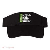 Earth Day Recycle Reuse Renew Rethink Visor thumb 0