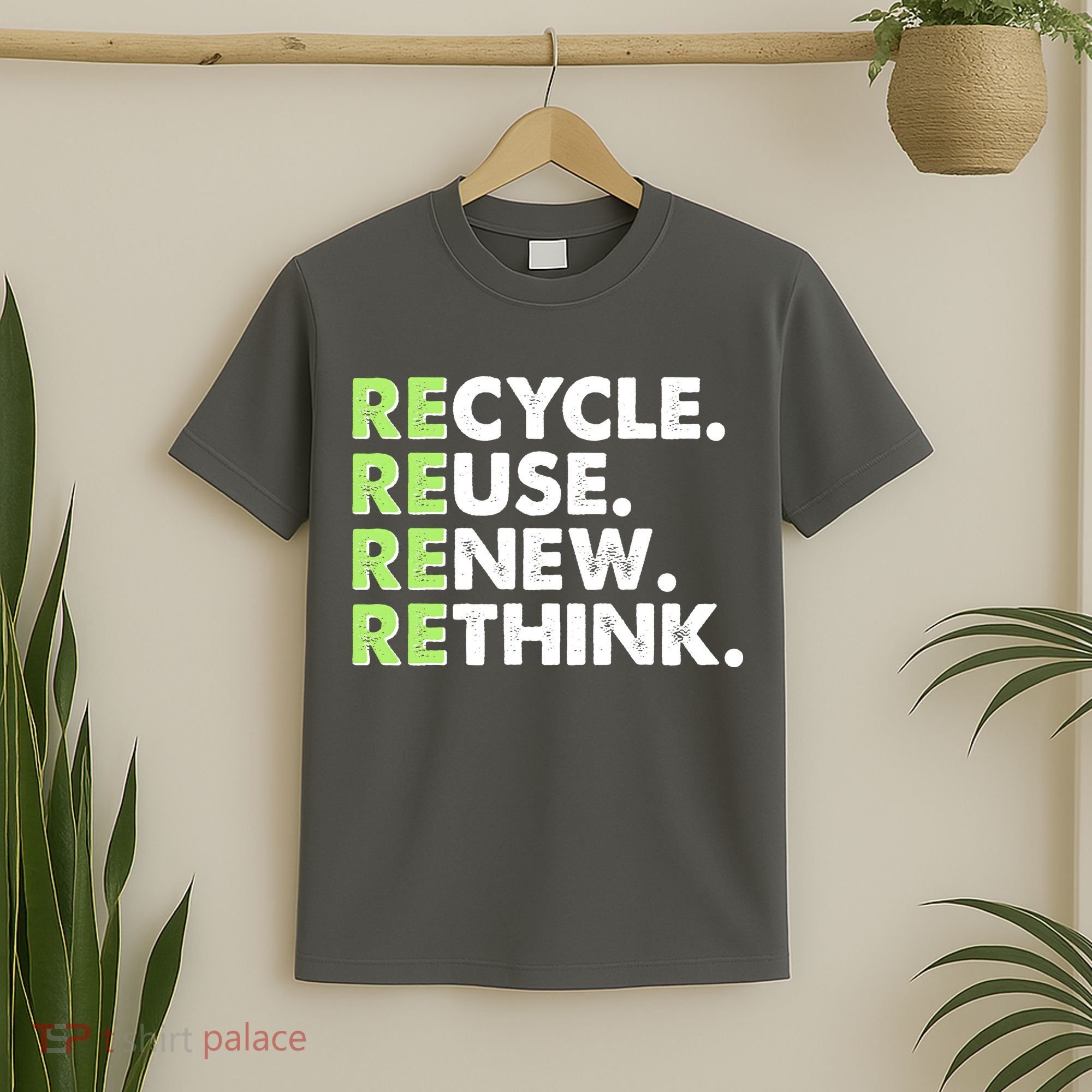 Earth Day Recycle Reuse Renew Rethink T-Shirt