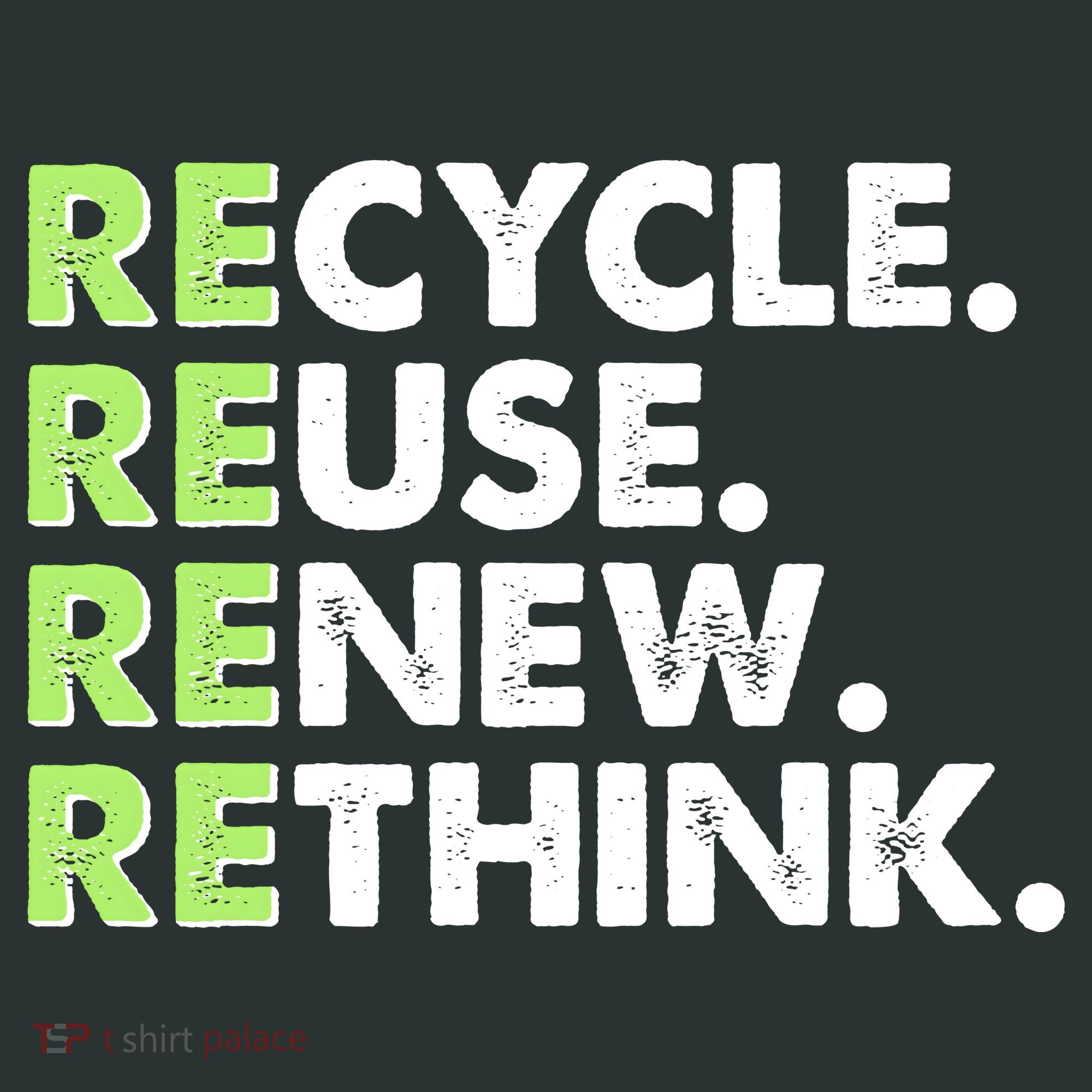 Earth Day Recycle Reuse Renew Rethink Baby Bodysuit