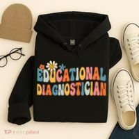 Educational Diagnostician School Psychologist Psych Assessor Hoodie thumb 4