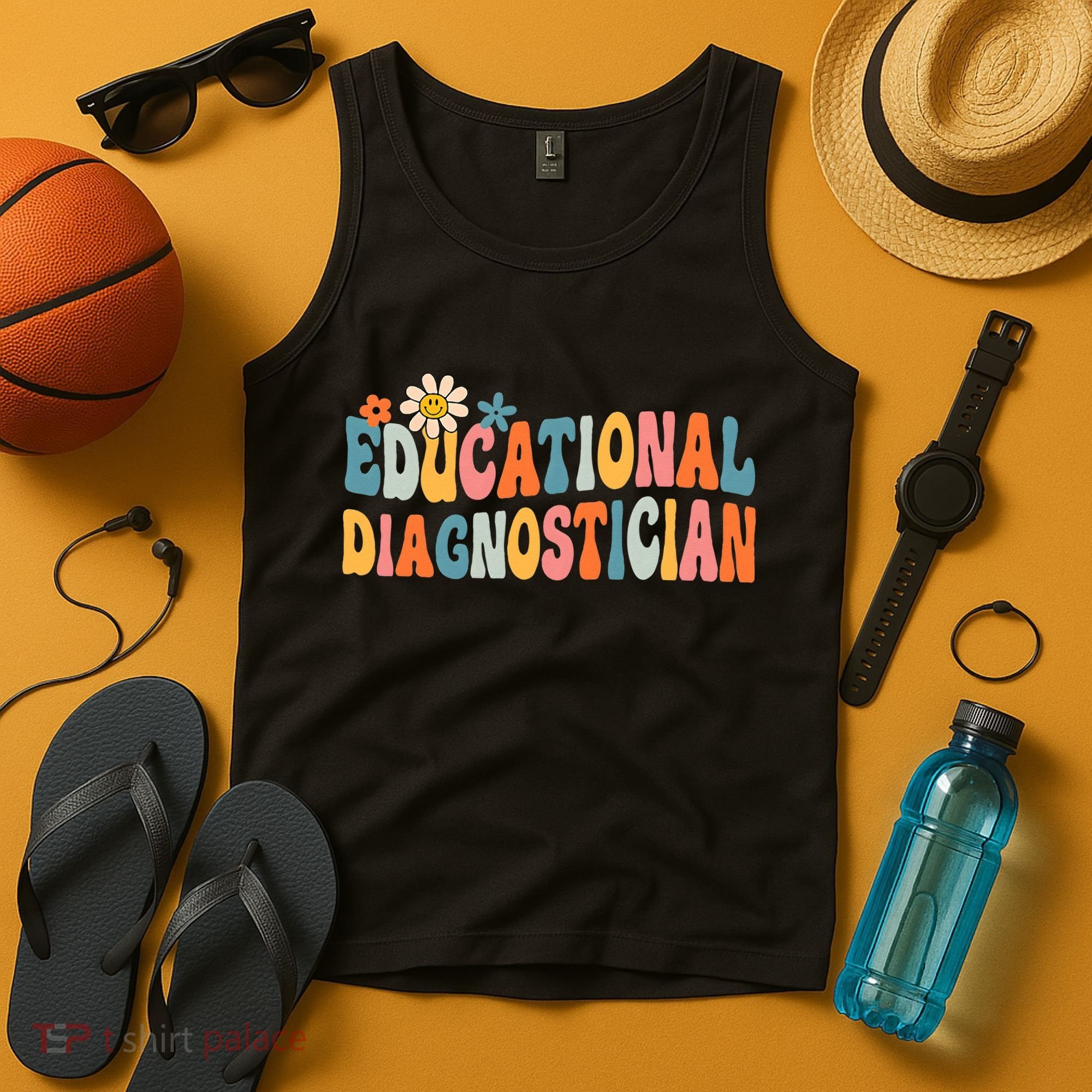 Educational Diagnostician School Psychologist Psych Assessor Tank Top