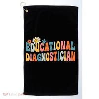 Educational Diagnostician School Psychologist Psych Assessor Golf Towel thumb 0