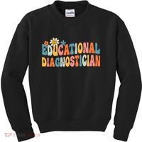 Educational Diagnostician School Psychologist Psych Assessor Kids Sweatshirt thumb 0