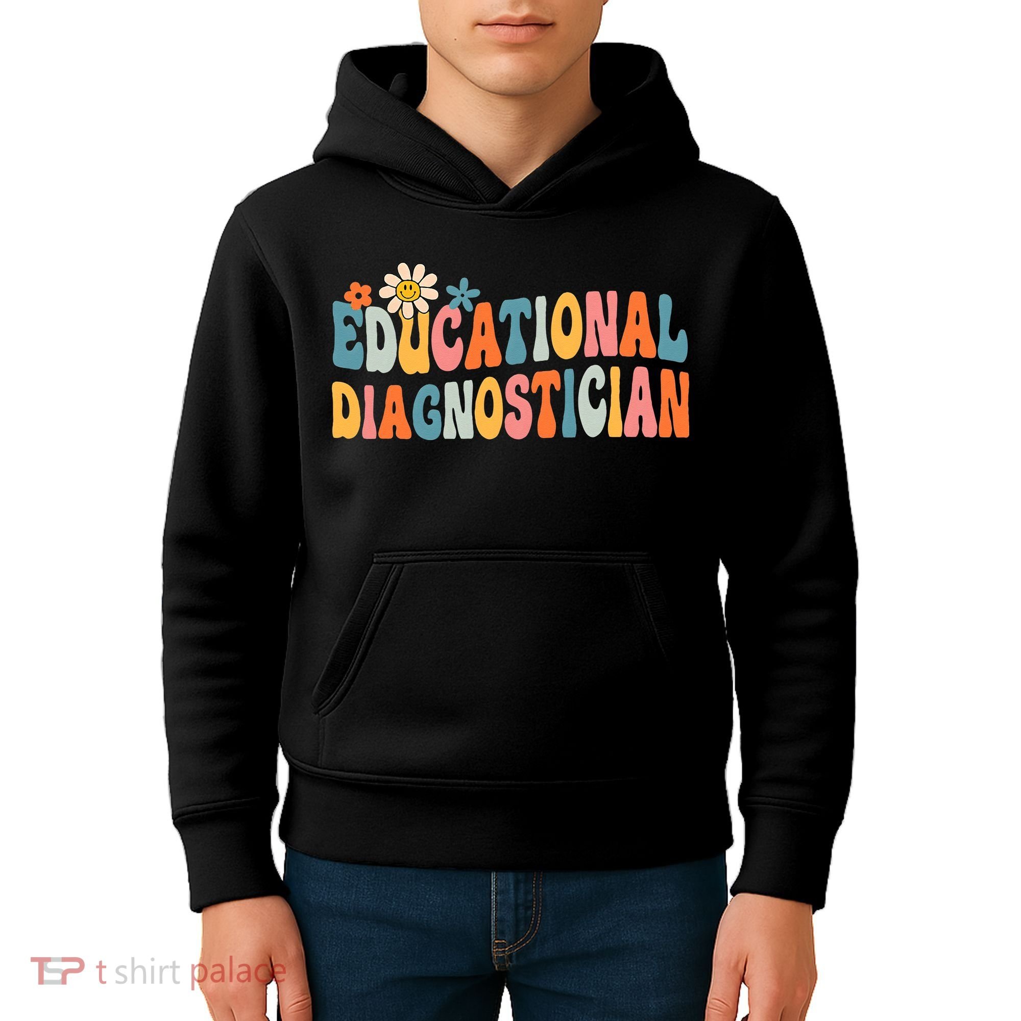 Educational Diagnostician School Psychologist Psych Assessor Kids Hoodie