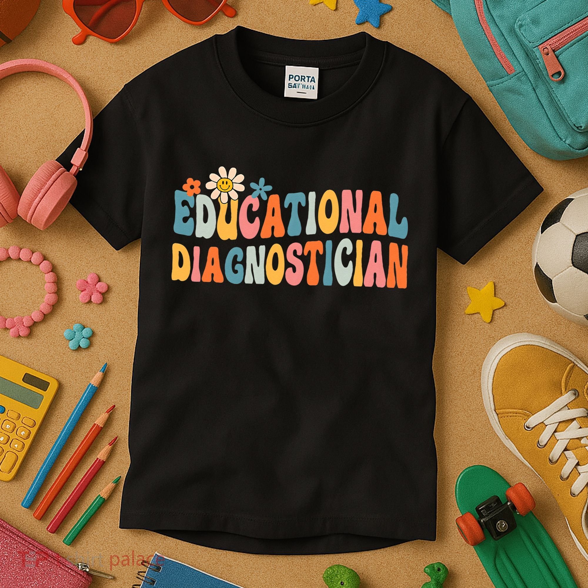 Educational Diagnostician School Psychologist Psych Assessor Kids T-Shirt