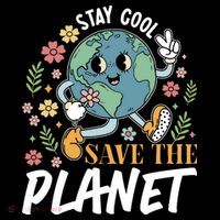 Earth Day Save The Planet Backpack thumb 2