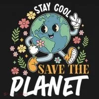 Earth Day Save The Planet Ornament thumb 1