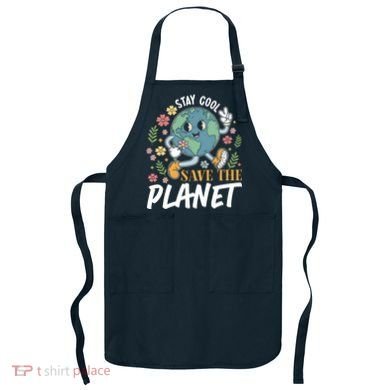 Earth Day Save The Planet Apron