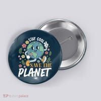 Earth Day Save The Planet Button thumb 0