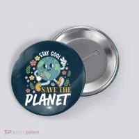 Earth Day Save The Planet Button thumb 0