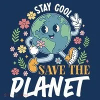 Earth Day Save The Planet Button thumb 1