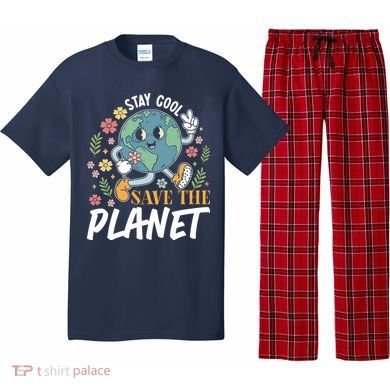 Earth Day Save The Planet Pajama Set