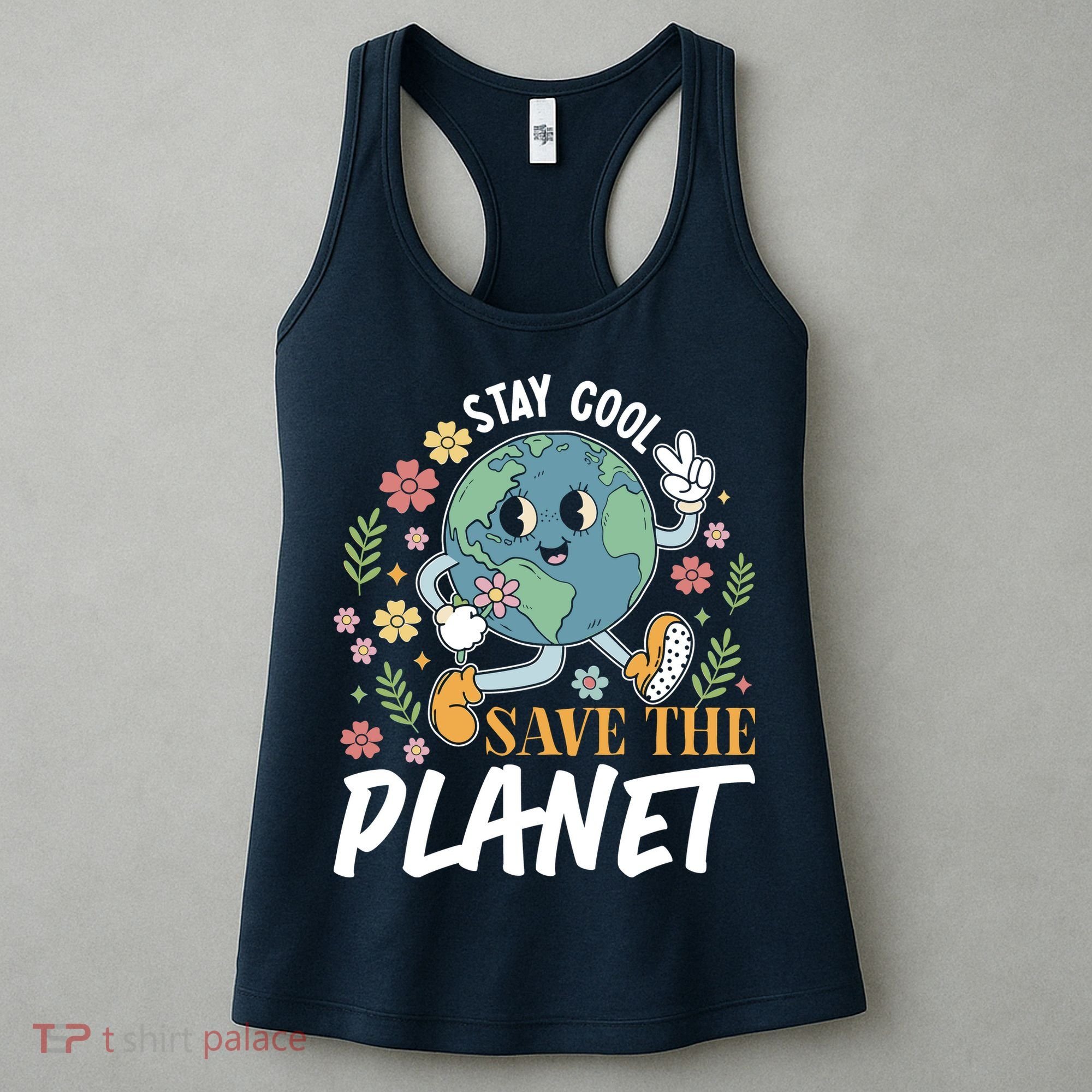 Earth Day Save The Planet Women's Tank Top