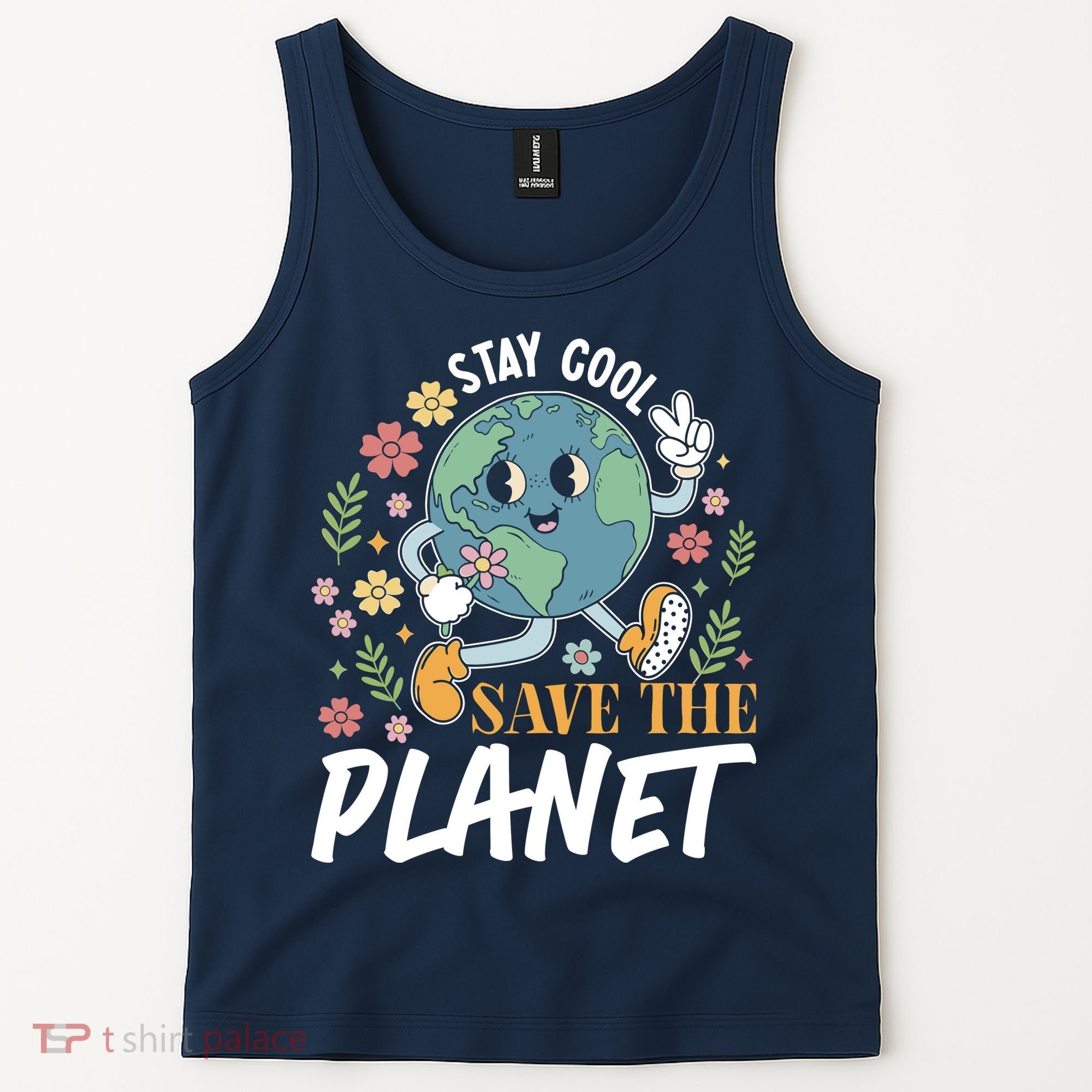Earth Day Save The Planet Tank Top