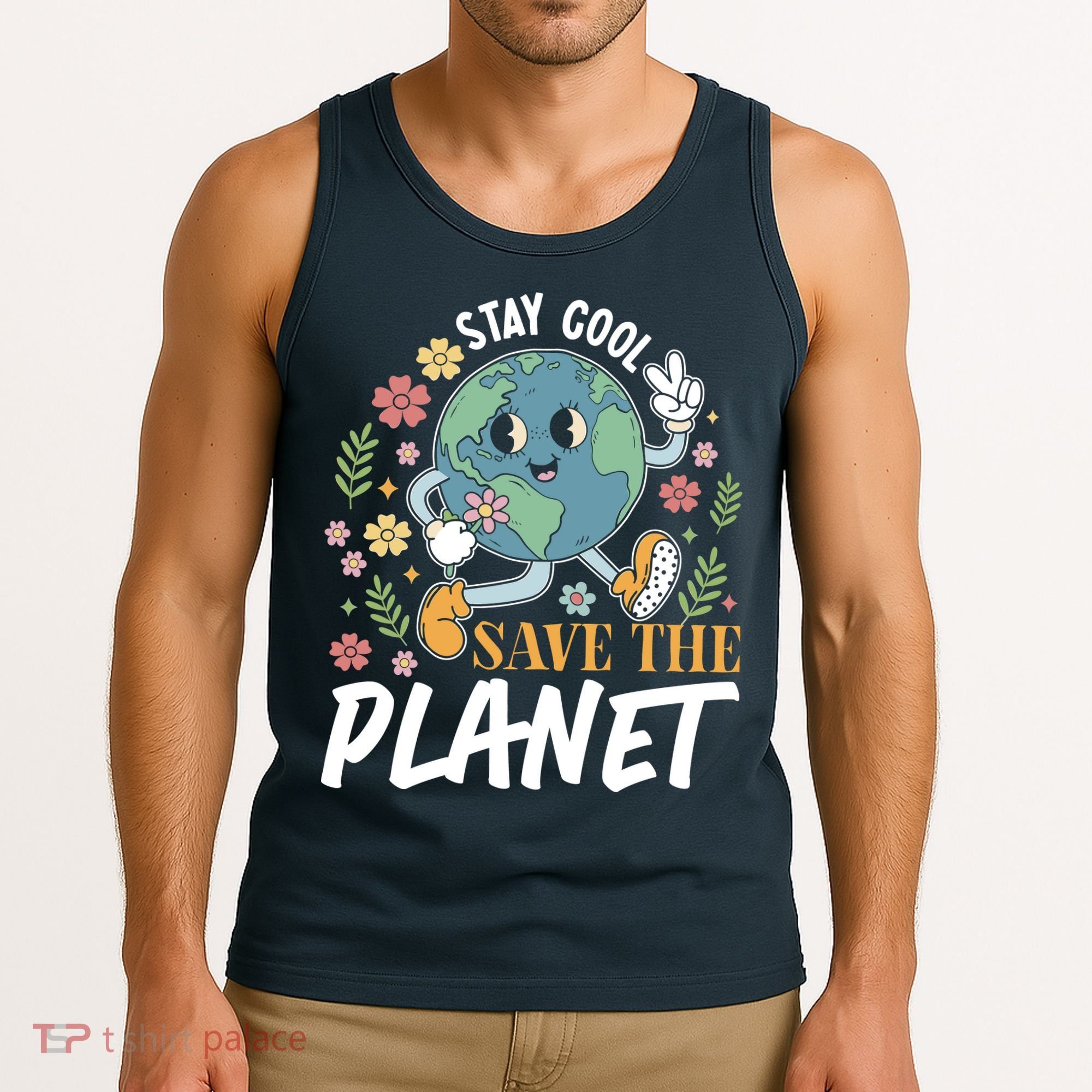 Earth Day Save The Planet Tank Top