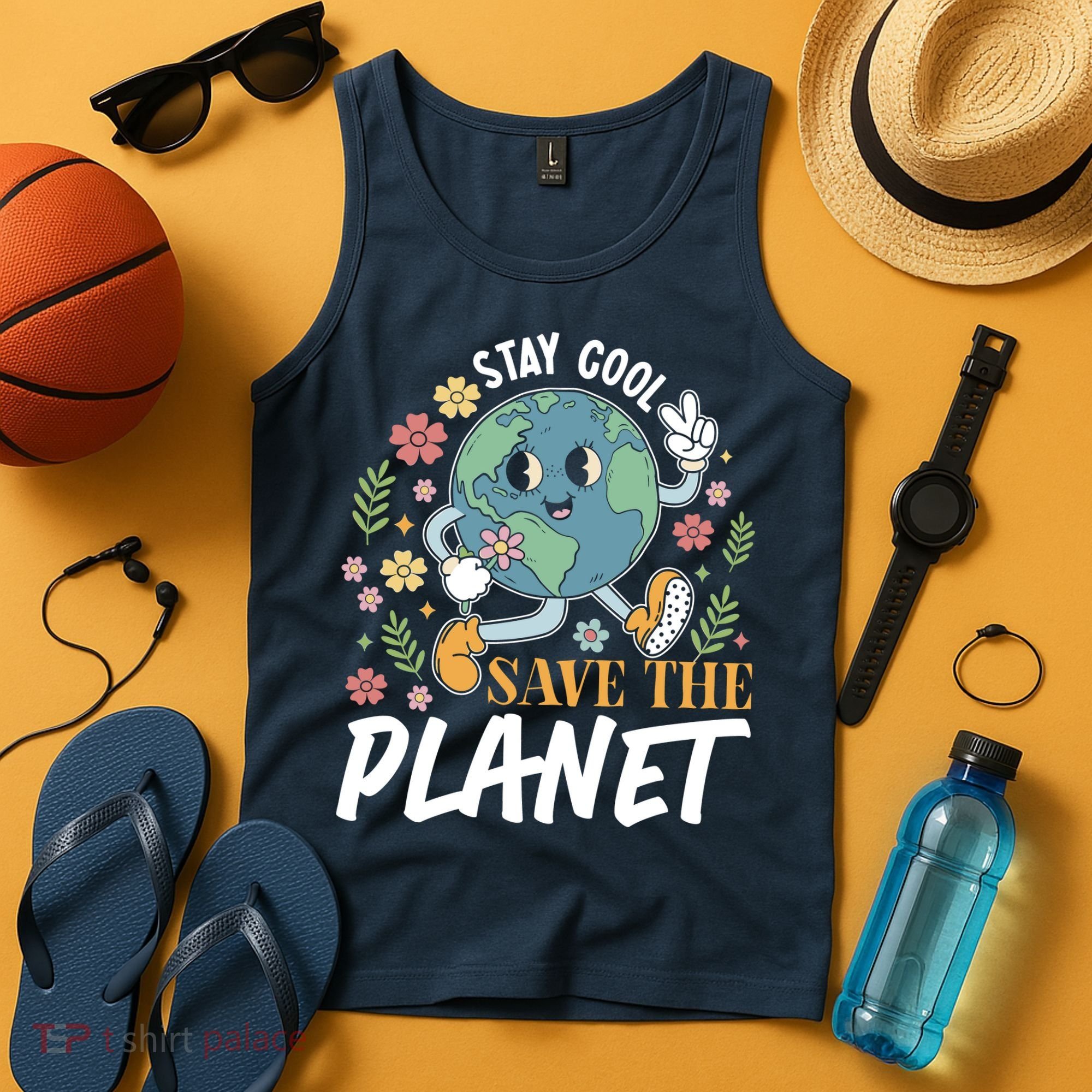 Earth Day Save The Planet Tank Top