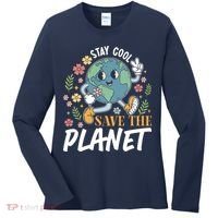 Earth Day Save The Planet Women's Long Sleeve Shirt thumb 0