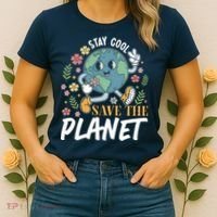 Earth Day Save The Planet Women's T-Shirt thumb 2