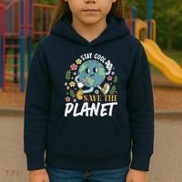Earth Day Save The Planet Kids Hoodie thumb 3