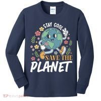 Earth Day Save The Planet Kids Long Sleeve Shirt thumb 0