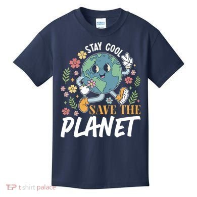 Earth Day Save The Planet Kids T-Shirt