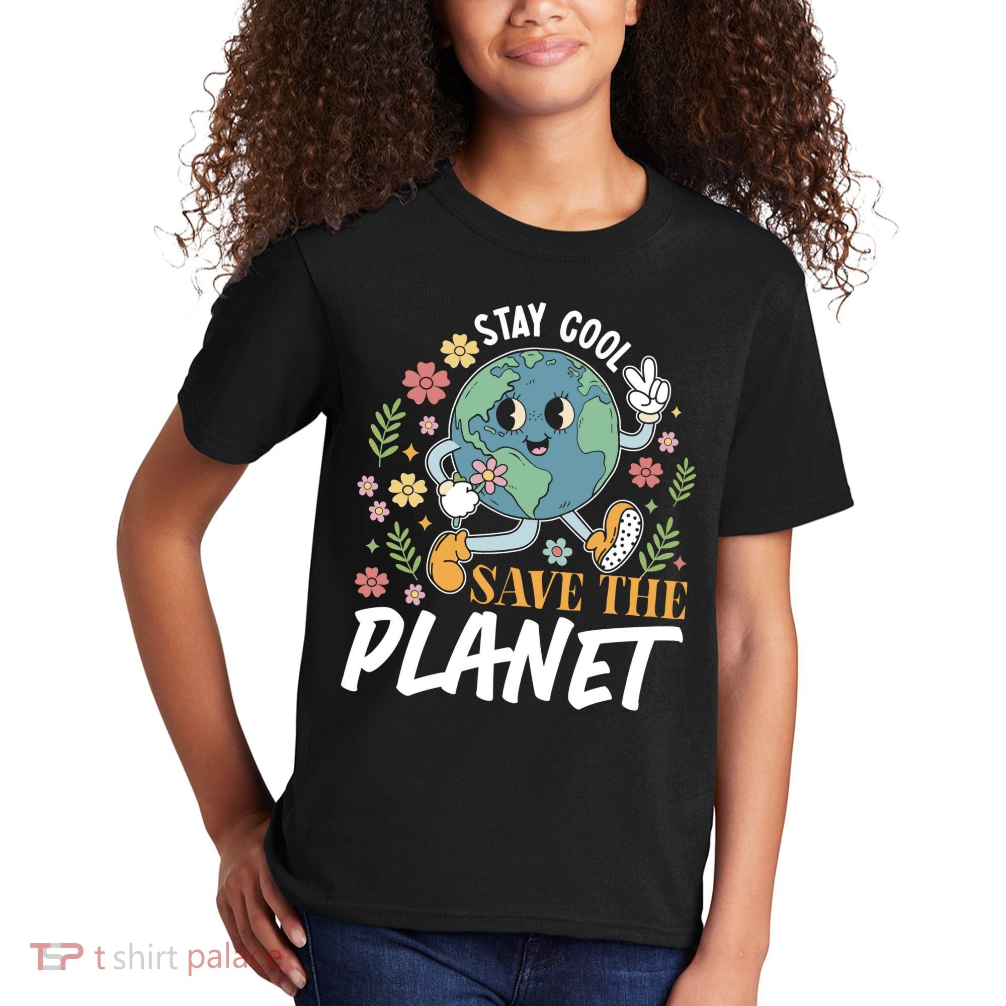 Earth Day Save The Planet Kids T-Shirt
