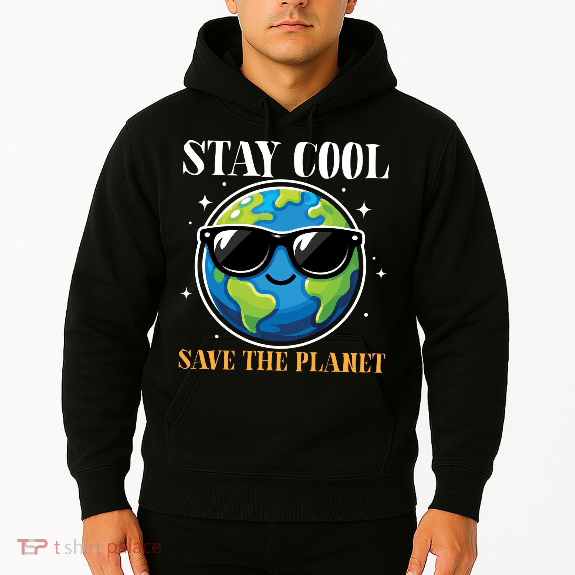 Earth Day Stay Cool Save The Planet Hoodie