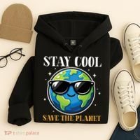 Earth Day Stay Cool Save The Planet Hoodie thumb 4