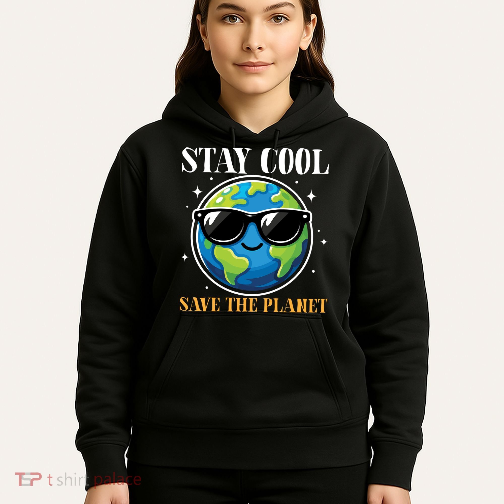 Earth Day Stay Cool Save The Planet Hoodie