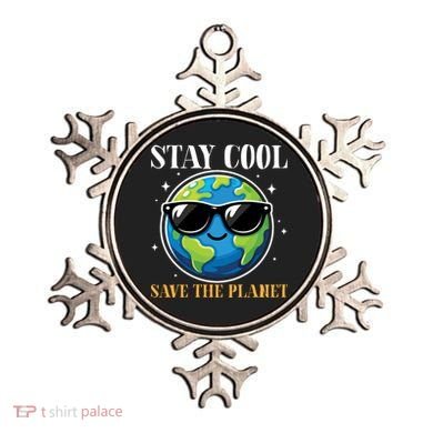 Earth Day Stay Cool Save The Planet Ornament