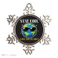 Earth Day Stay Cool Save The Planet Ornament thumb 0