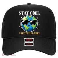 Earth Day Stay Cool Save The Planet Hat thumb 0