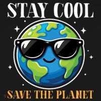 Earth Day Stay Cool Save The Planet Kids Hoodie thumb 5