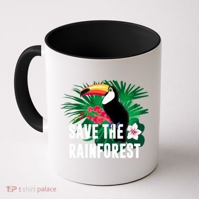 Earth Day Save The Rainforest Coffee Mug