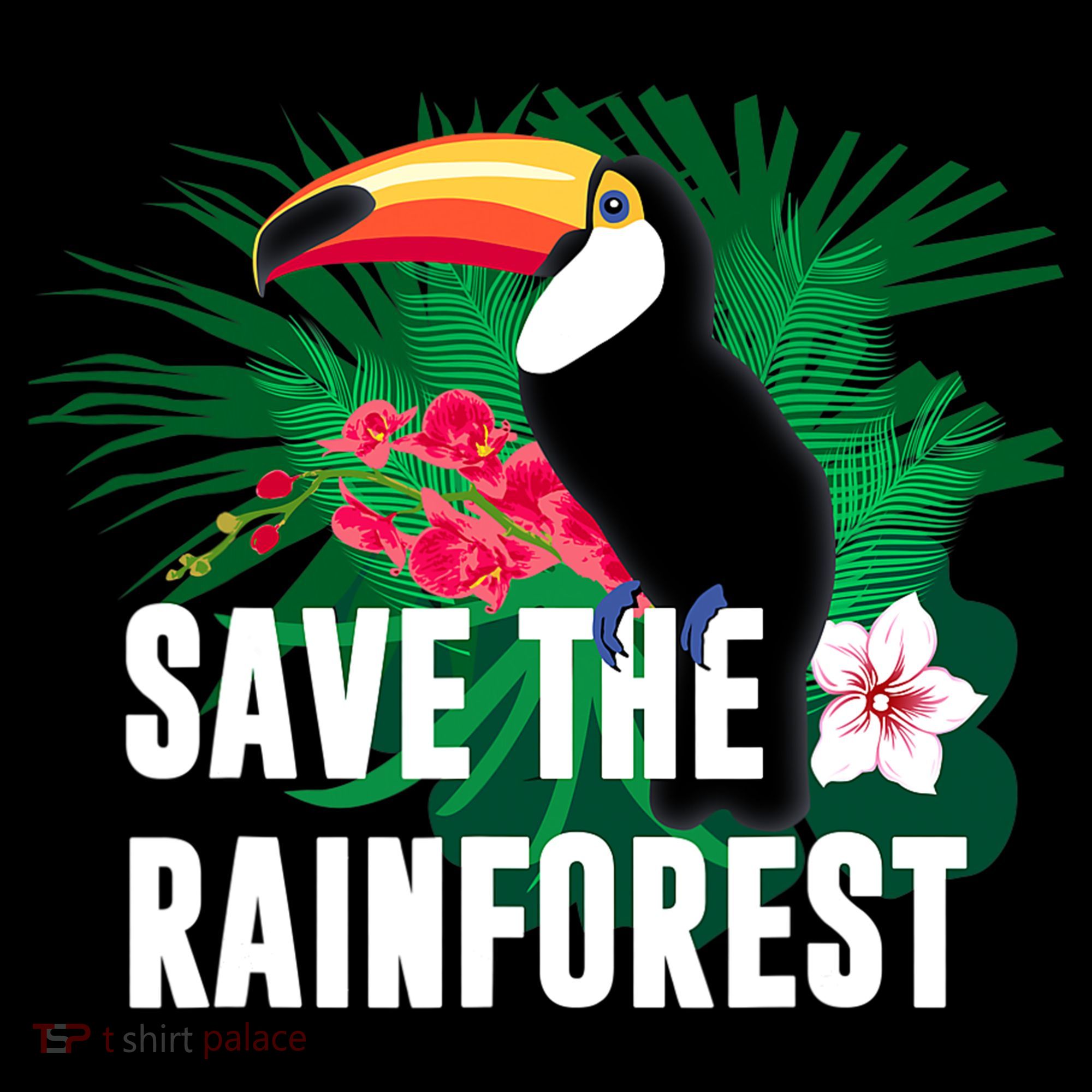 Earth Day Save The Rainforest Ornament