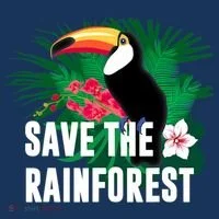 Earth Day Save The Rainforest Bucket Hat thumb 4