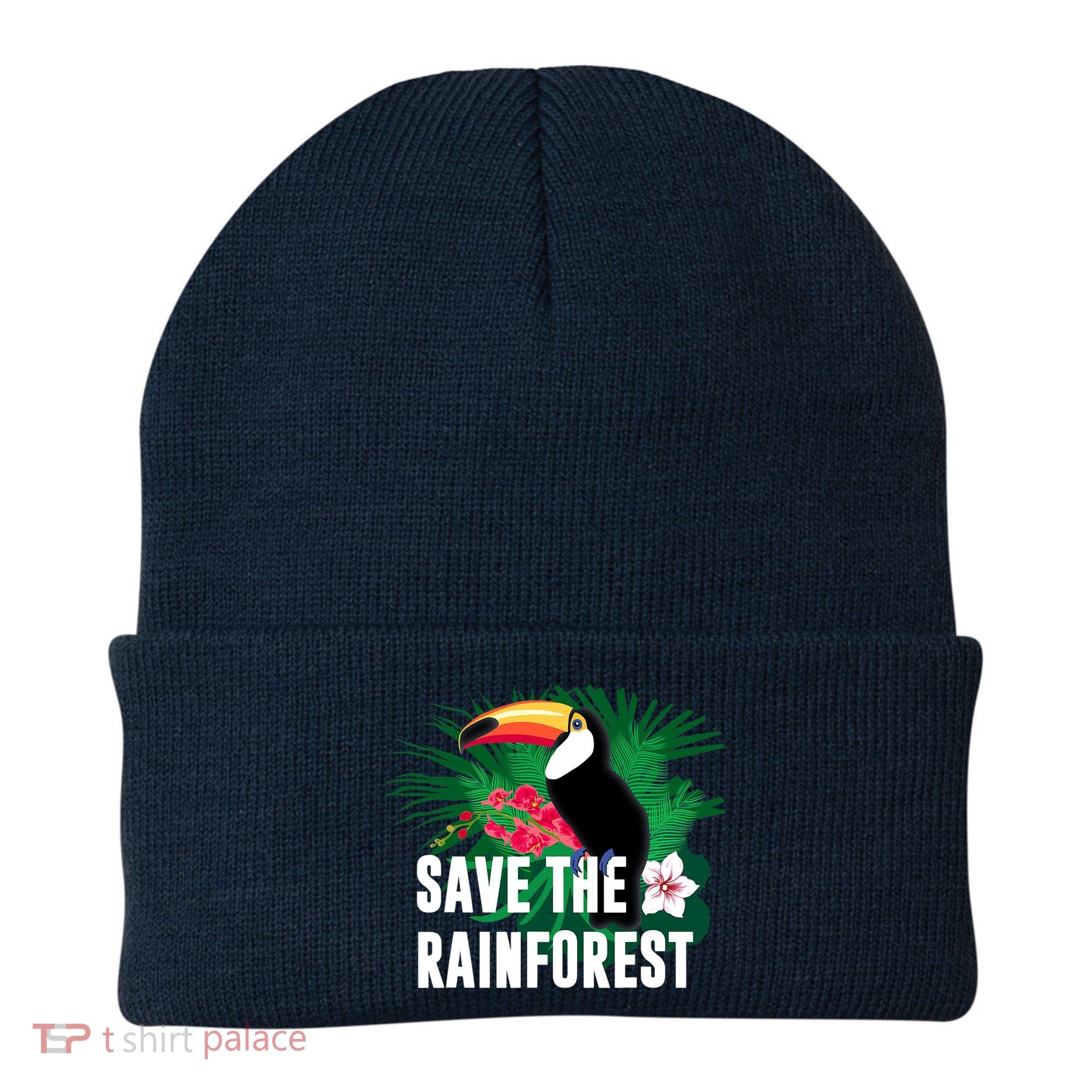 Earth Day Save The Rainforest Beanie