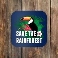 Earth Day Save The Rainforest Coaster thumb 0