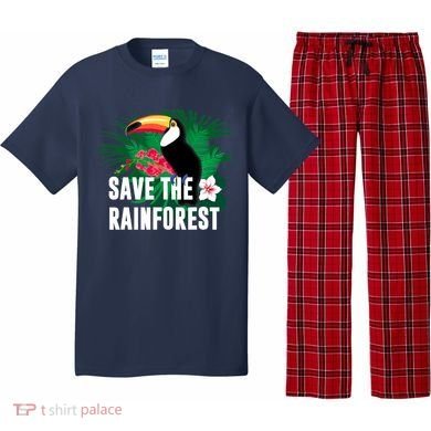 Earth Day Save The Rainforest Pajama Set