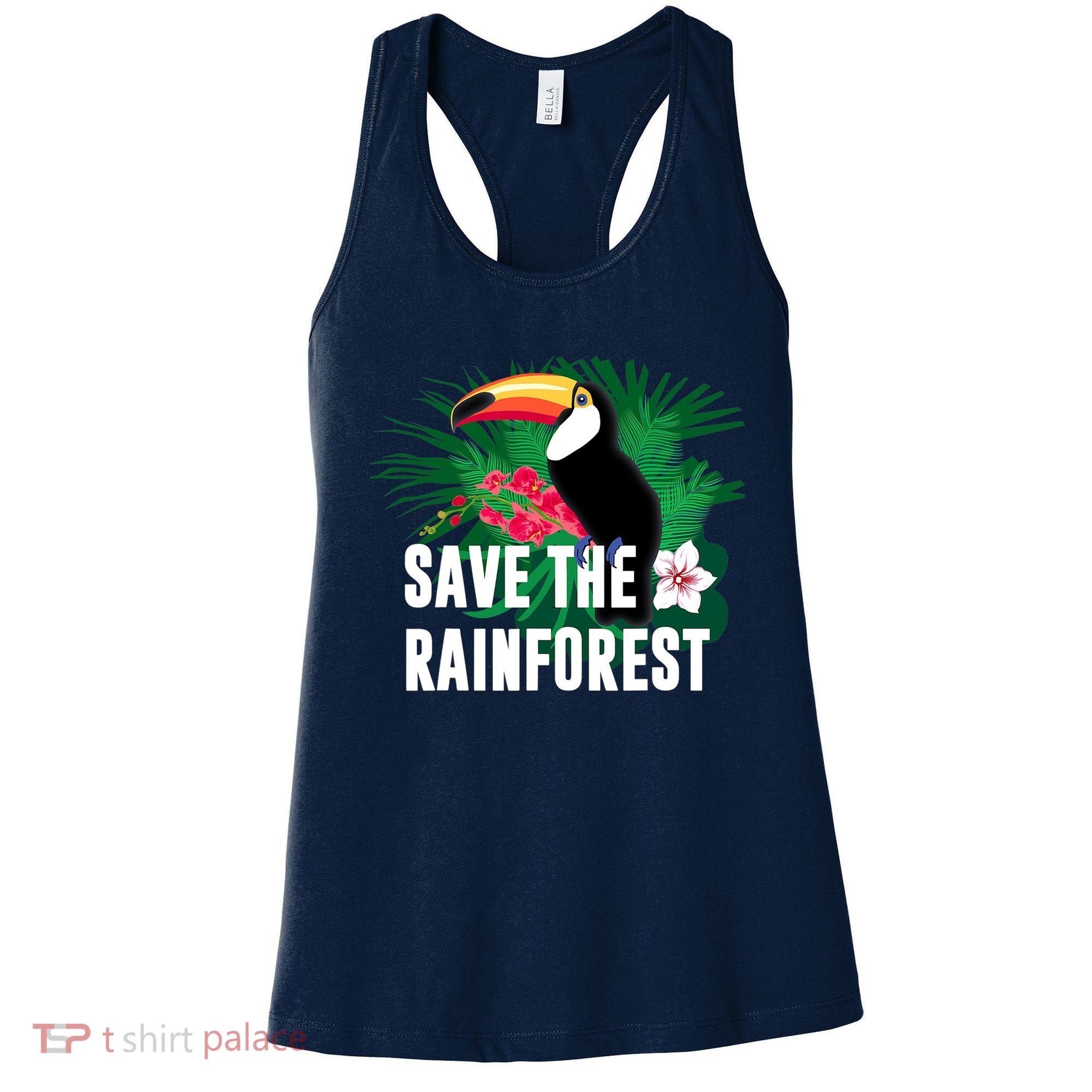 Earth Day Save The Rainforest Women's Tank Top