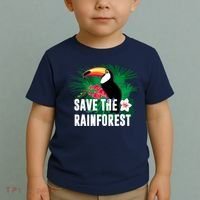 Earth Day Save The Rainforest Toddler T-Shirt thumb 2
