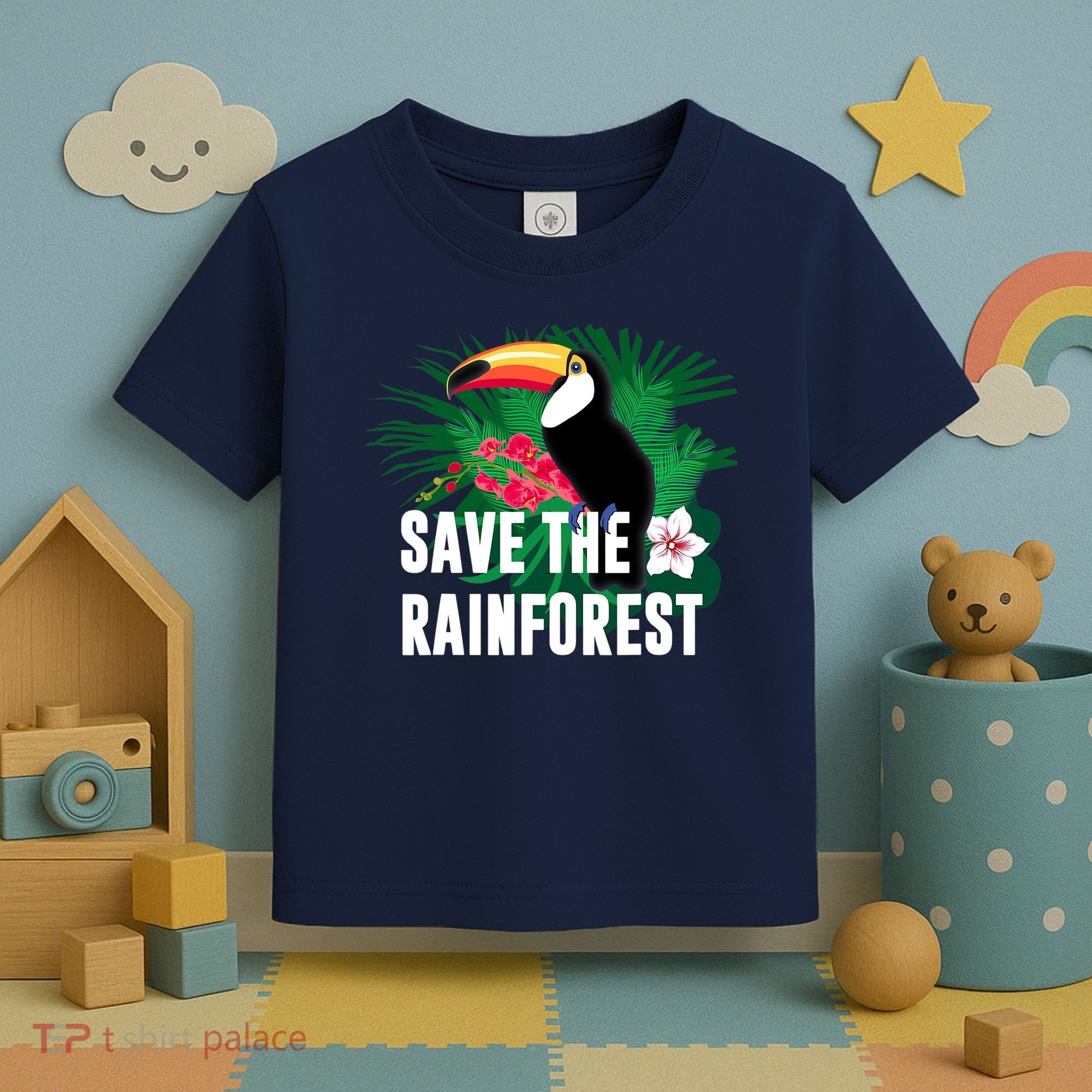 Earth Day Save The Rainforest Toddler T-Shirt