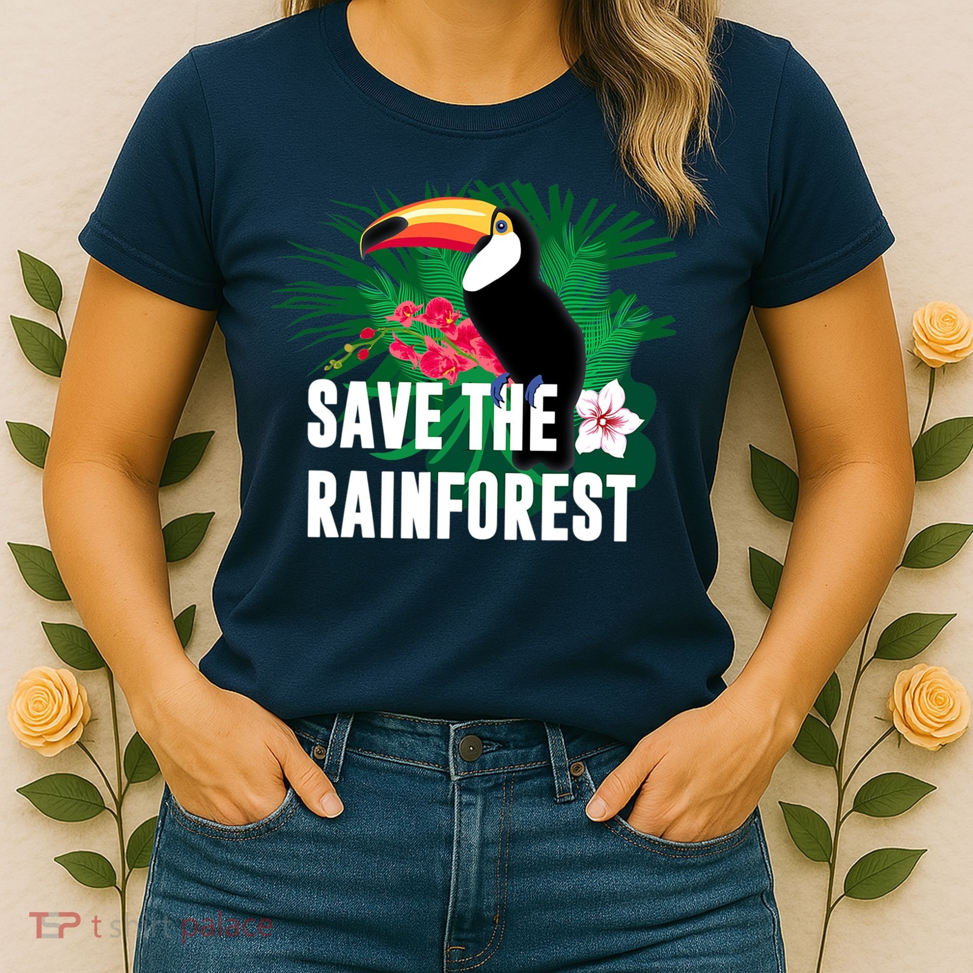 Earth Day Save The Rainforest Women's T-Shirt