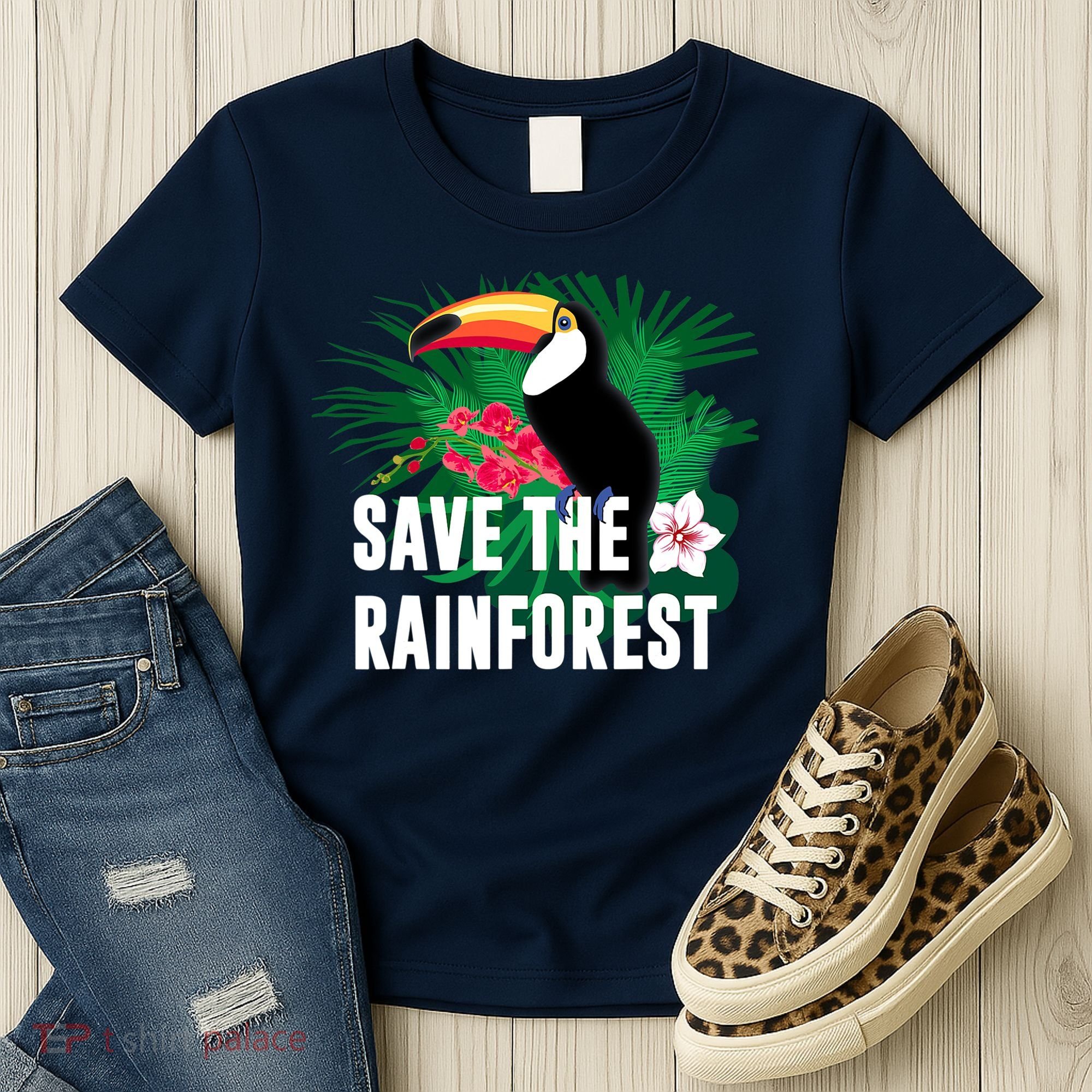 Earth Day Save The Rainforest Women's T-Shirt