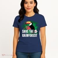 Earth Day Save The Rainforest Women's T-Shirt thumb 4