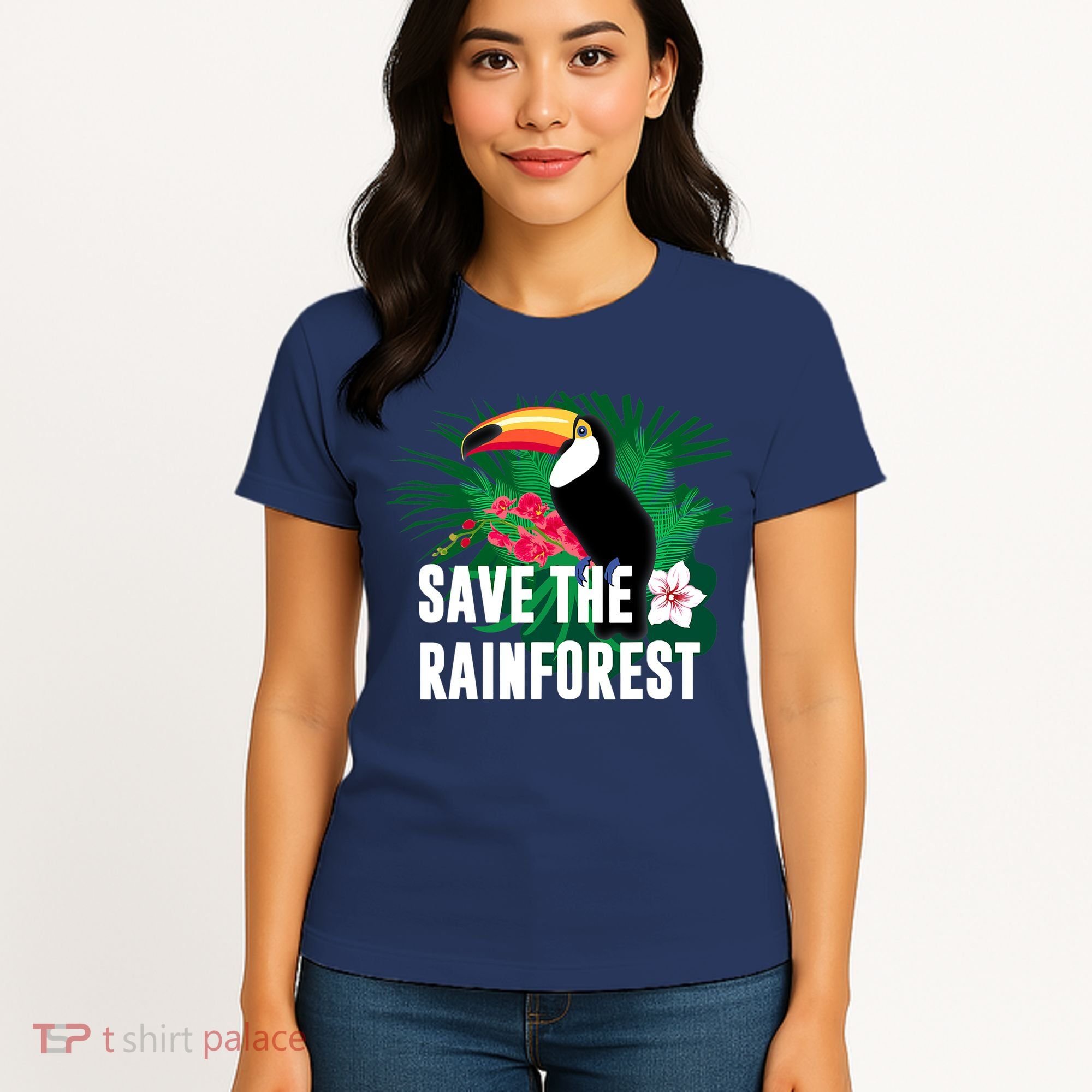 Earth Day Save The Rainforest Women's T-Shirt